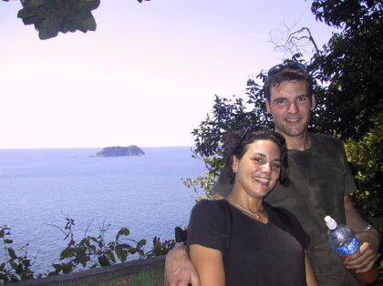 Beim hiken im Natioanlpark