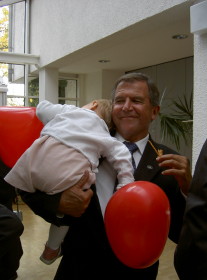 Opa Heinzi mit Franziska