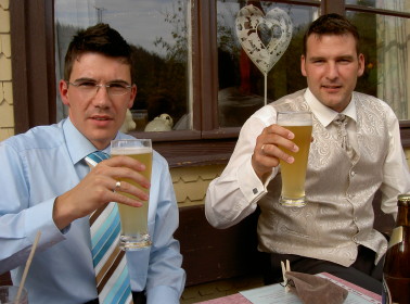 Opa Heinzi mit Franziska