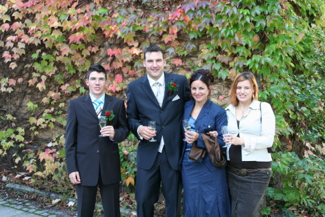 Markus, Matze, Tanja und Simone